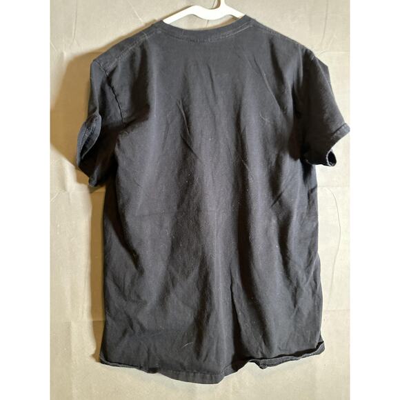 Vintage Metallica Shirt Mens Medium Black The Shortest Straw Band Tee Rock 90s - Picture 4 of 5